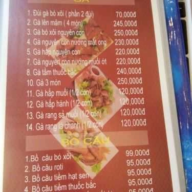 Thực đơn- Nhà Hàng Akay Restaurant - Lẩu & Nướng