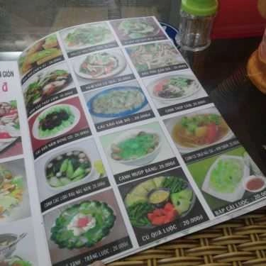 Thực đơn- An Nhiên Cafe