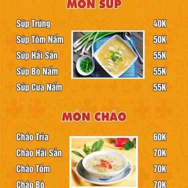 Thực đơn- Ba Gian - Nhà Hàng Đặc Sản