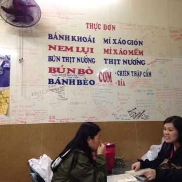 Thực đơn- Nhà Hàng Bánh Khoái Lạc Thiện