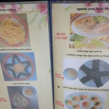Thực đơn- Nhà Hàng Bánh Khoái Lạc Thiện