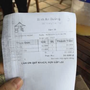 Tổng hợp- Bình An Đường Cafe