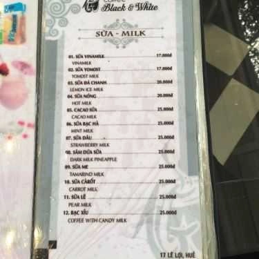 Tổng hợp- Black & White Cafe