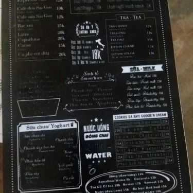 Thực đơn- Bon Cafe