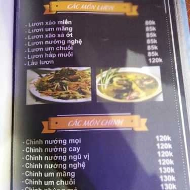 Thực đơn- Nhà Hàng Boom Beer