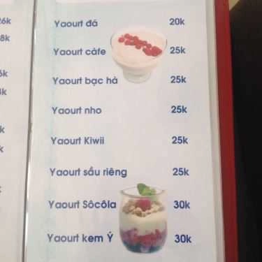 Thực đơn- An Cựu Đông Cafe - Cafe Cây Cảnh