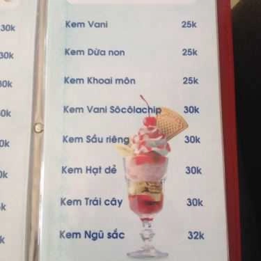 Thực đơn- An Cựu Đông Cafe - Cafe Cây Cảnh