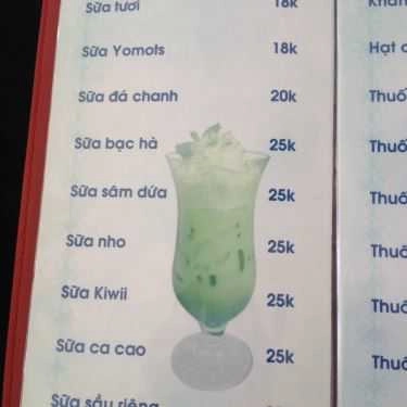 Thực đơn- An Cựu Đông Cafe - Cafe Cây Cảnh