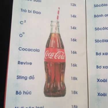 Thực đơn- An Cựu Đông Cafe - Cafe Cây Cảnh