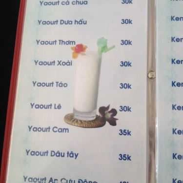 Thực đơn- An Cựu Đông Cafe - Cafe Cây Cảnh