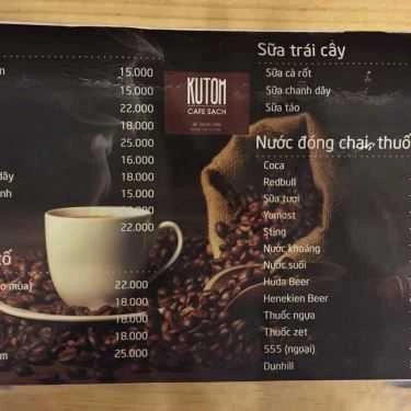 Thực đơn- KuTom Cafe