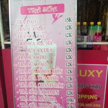 Thực đơn- Cafe & Trà Sữa Luxy - Take Away