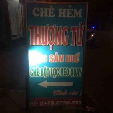 Thực đơn- Ăn vặt Chè Hẻm - Đinh Tiên Hoàng