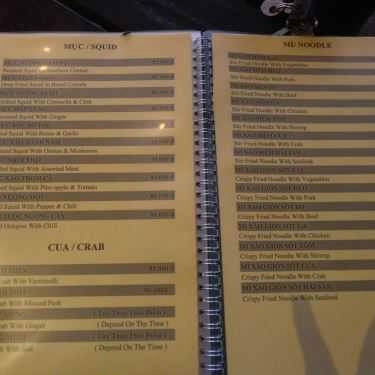 Thực đơn- Nhà Hàng Cheer Restaurant - Cơm Tấm