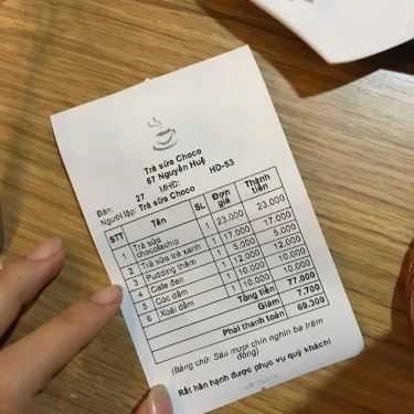 Tổng hợp- Choco Milktea & Coffee