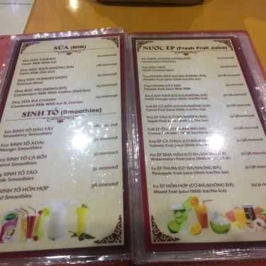 Thực đơn- Nhà Hàng Confetti Restaurant