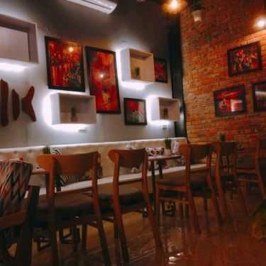 Không gian- Điểm Vũ Cafe