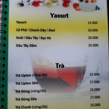 Thực đơn- Êden Cafe