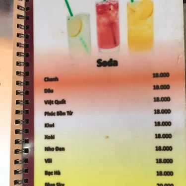 Thực đơn- Êden Cafe