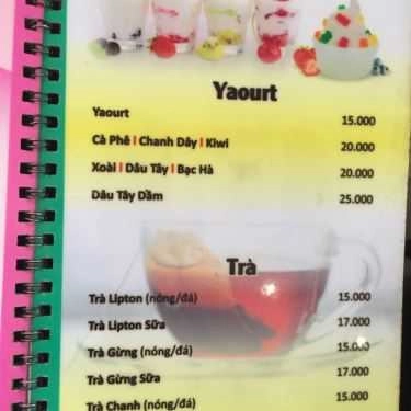 Thực đơn- Êden Cafe