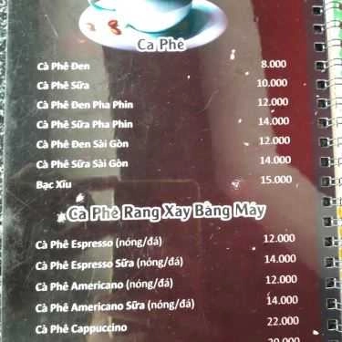 Thực đơn- Êden Cafe