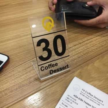 Tổng hợp- F4 Coffee & Dessert - Vincom Plaza