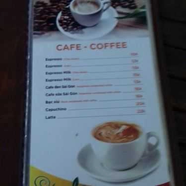 Thực đơn- Fam Garden Coffee