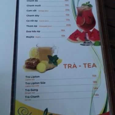 Thực đơn- Fam Garden Coffee