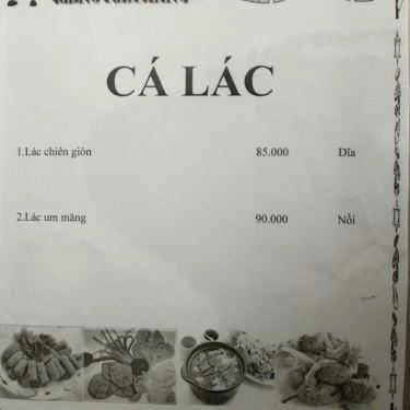 Tổng hợp- Nhà Hàng Family Restaurant
