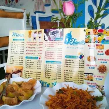Thực đơn- Cafe Friendly Milk Tea - Nhà B1.15 KQH Tam Thai