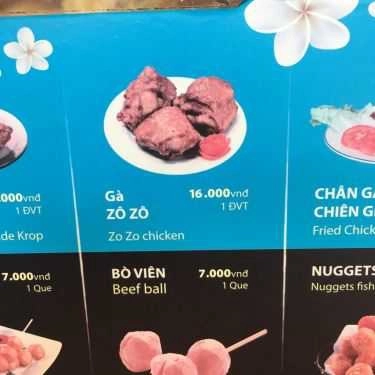 Thực đơn- Ăn vặt Gà Rán Five Star - Đinh Tiên Hoàng