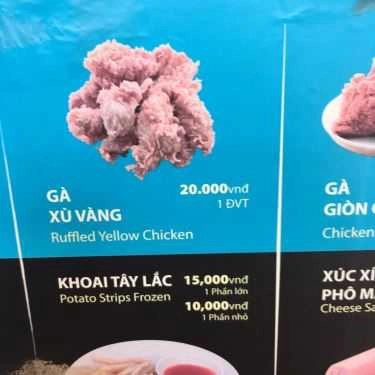 Thực đơn- Ăn vặt Gà Rán Five Star - Đinh Tiên Hoàng