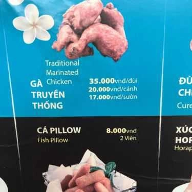 Thực đơn- Ăn vặt Gà Rán Five Star - Đinh Tiên Hoàng