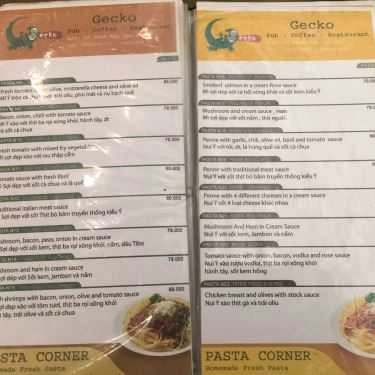 Tổng hợp- Gecko Cafe - Restaurant