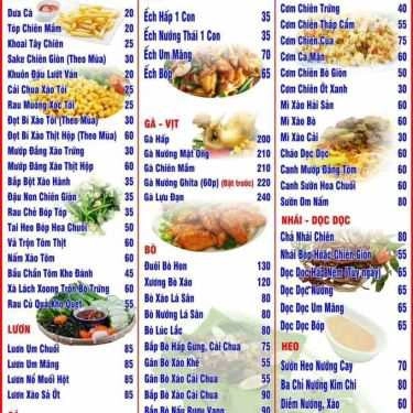 Thực đơn- Nhà Hàng Ghita Food & Beer