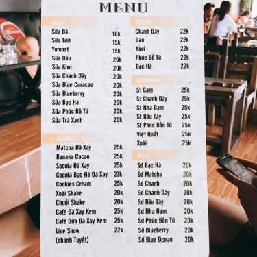 Thực đơn- Góc Cafe