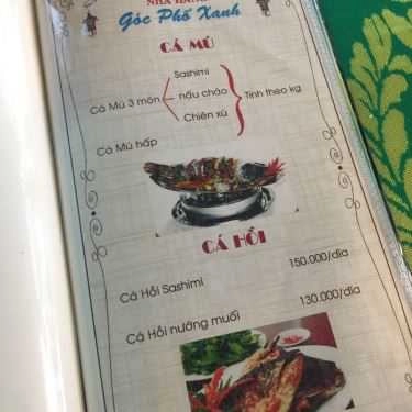 Thực đơn- Nhà Hàng Góc Phố Xanh - Gà Hấp Muối