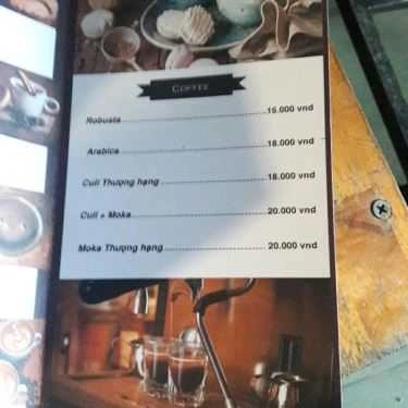 Thực đơn- GP Cafe