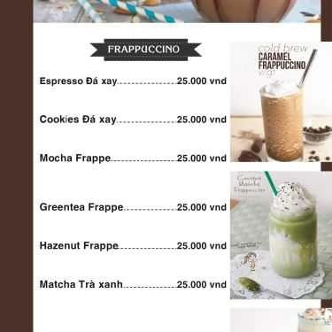 Thực đơn- GP Coffee
