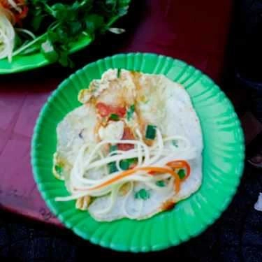 Món ăn- Ăn vặt Hoa - Bánh Ép - Bánh Tráng Trứng