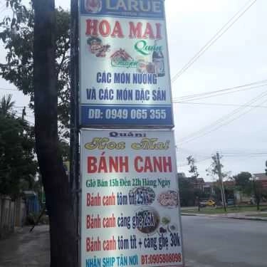 Thực đơn- Quán Nhậu Hoa Mai - Hải Sản & Bánh Canh Càng Ghẹ Tôm Tít