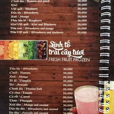 Thực đơn- Hương Thời Gian Cafe