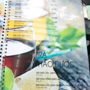 Thực đơn- Jvy Coffee