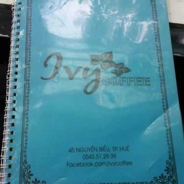 Thực đơn- Jvy Coffee