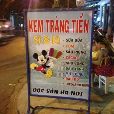 Thực đơn- Cafe Phương Đông - Kem Tràng Tiền & Kem Hàn Quốc