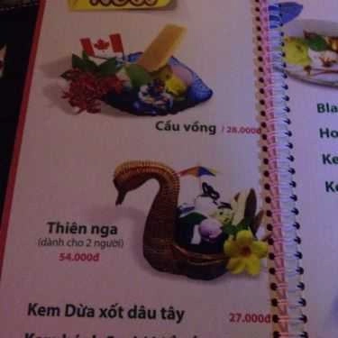 Thực đơn- Cafe Kem Kangaroo