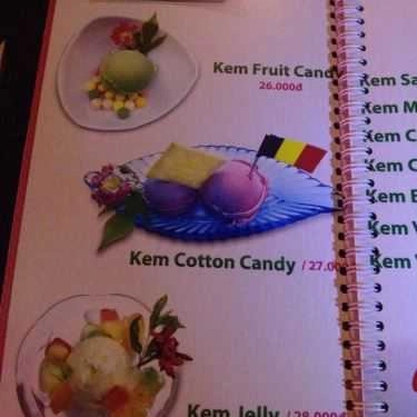 Thực đơn- Cafe Kem Kangaroo