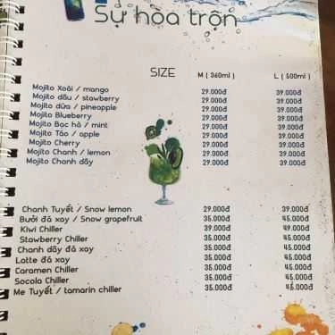 Thực đơn- Kha Coffee - Nguyễn Huệ