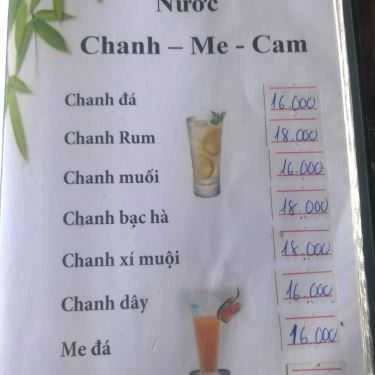 Thực đơn- Khoảng Khắc Cafe