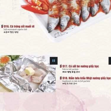 Thực đơn- Nhà Hàng King BBQ - Vincom Plaza